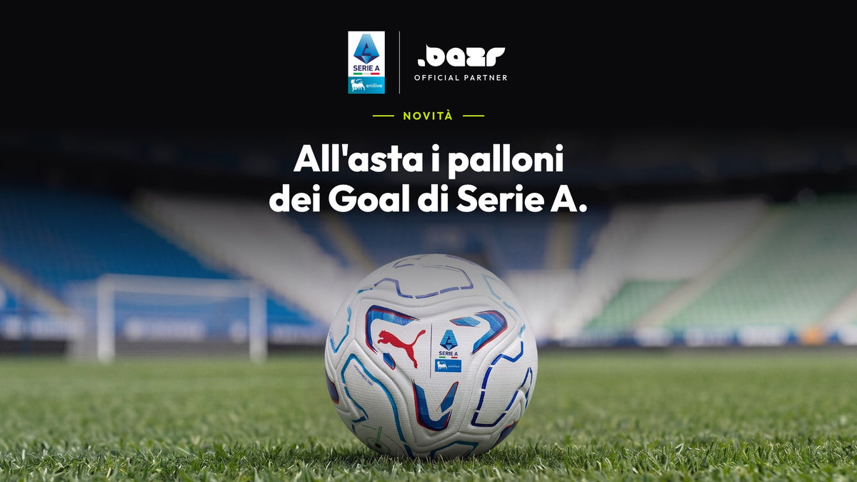 Su Bazr arrivano le aste in live: i palloni dei goal della Serie A