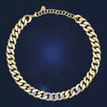 Chiara Ferragni Bossy Chain Collana Pink Pave