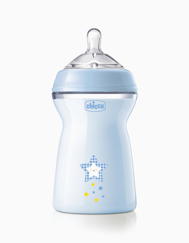 Chicco NaturalFeeling Biberon 330ml 6M+ Blue