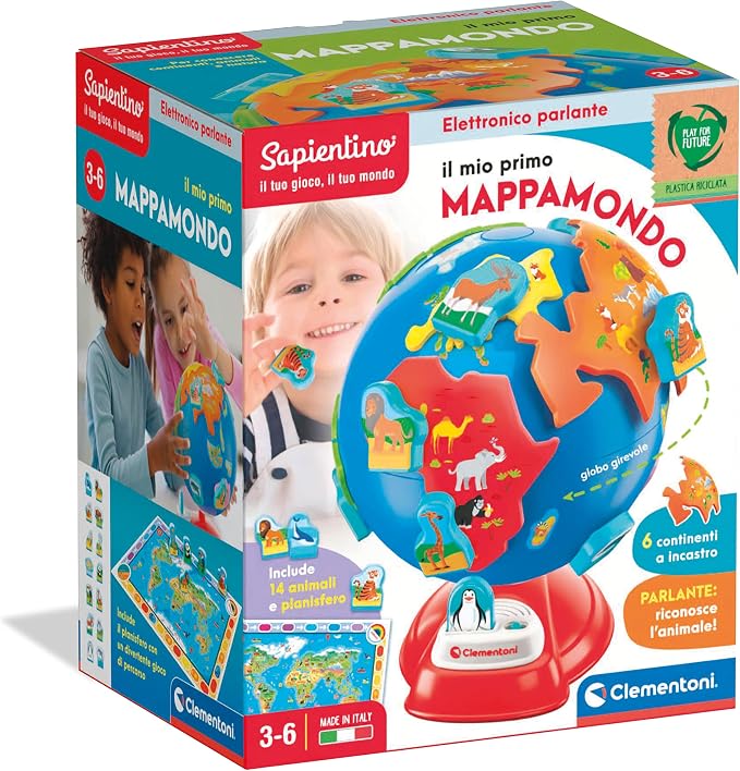 Clementoni Sapientino - Il Mio Primo Mappamondo