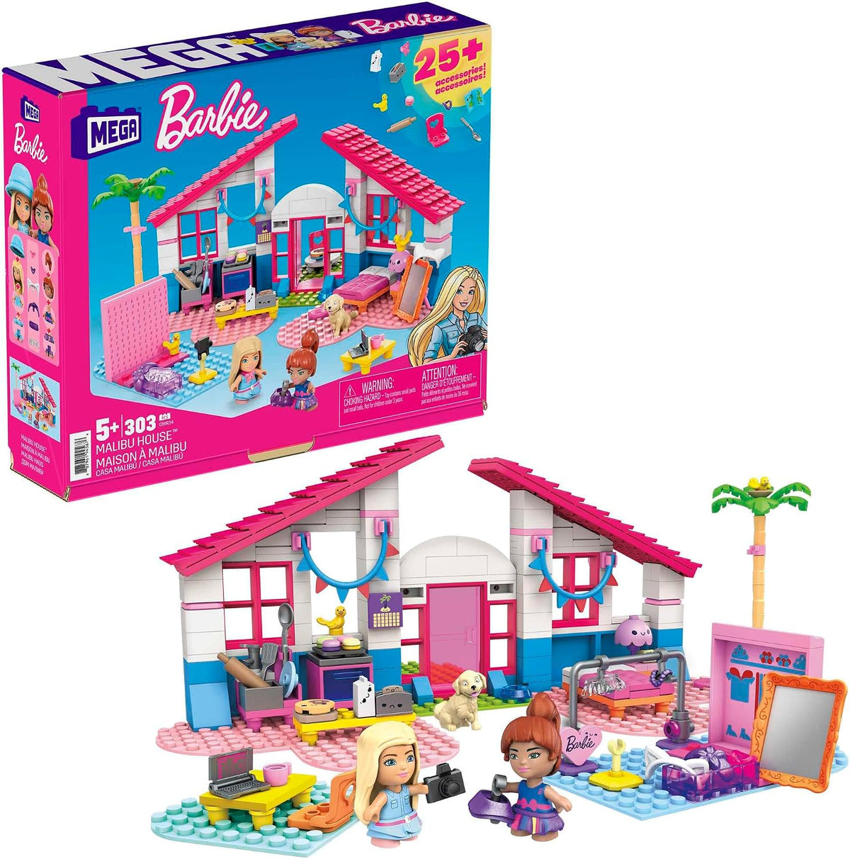 Barbie building sets - Casa di Malibu