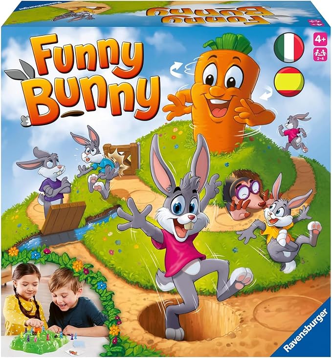 Funny Bunny, Giochi da tavolo bambini