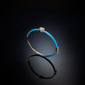 Chiara Ferragni Love Parade Bracciale Oro Blu 60mm