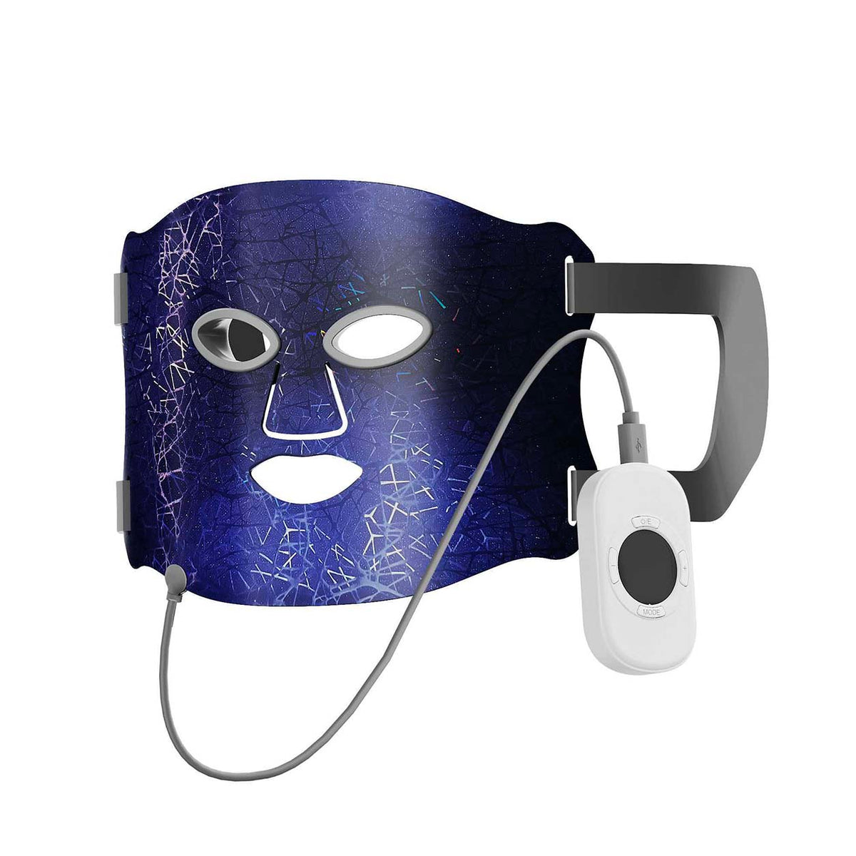 Maschera LED viso in tessuto