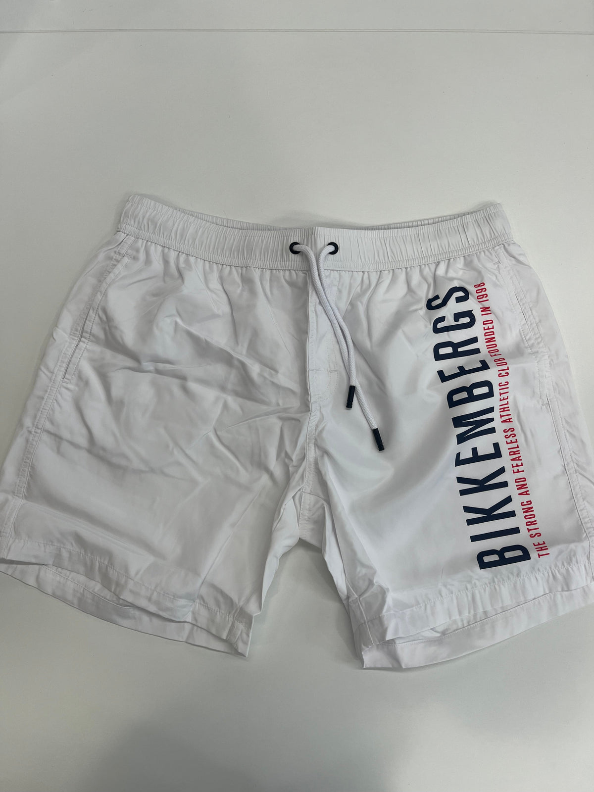 Medium boardshort white Bikkembergs