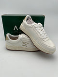 Sneakers Bianche e oro modello Evergreen "Anithing Can Be Changed"