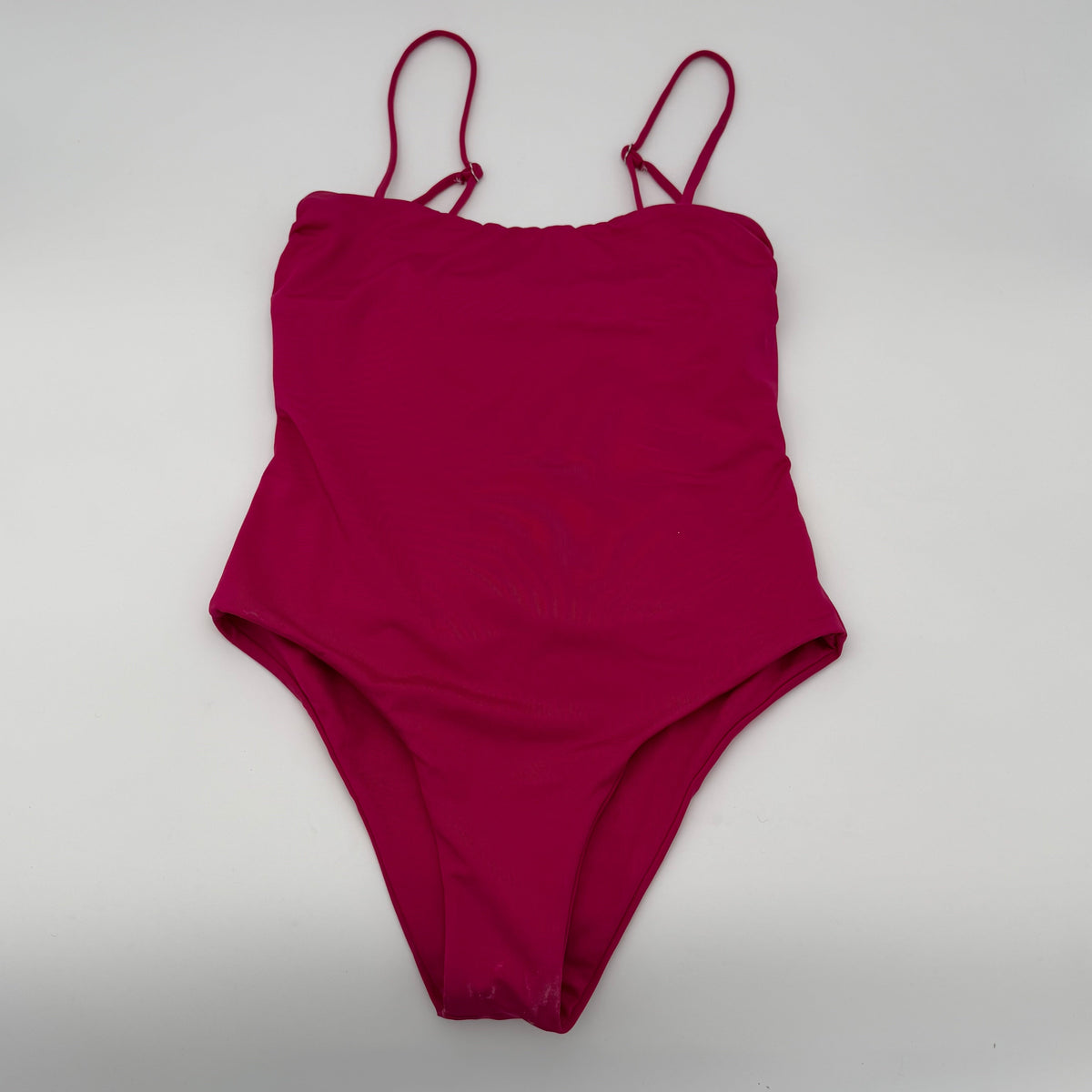 Costume intero dritto donna Fuxia