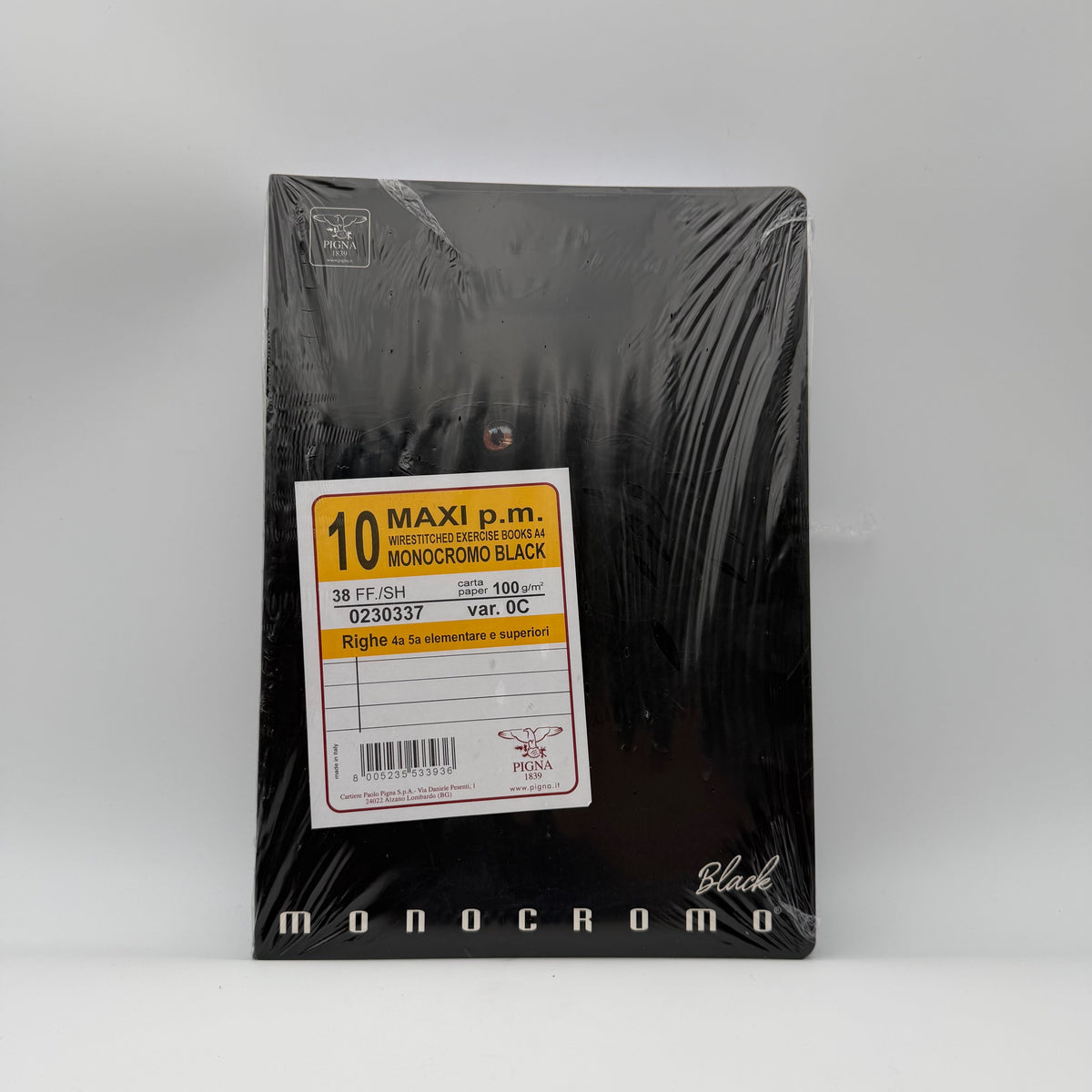 Set quaderni 10 pezzi a righe