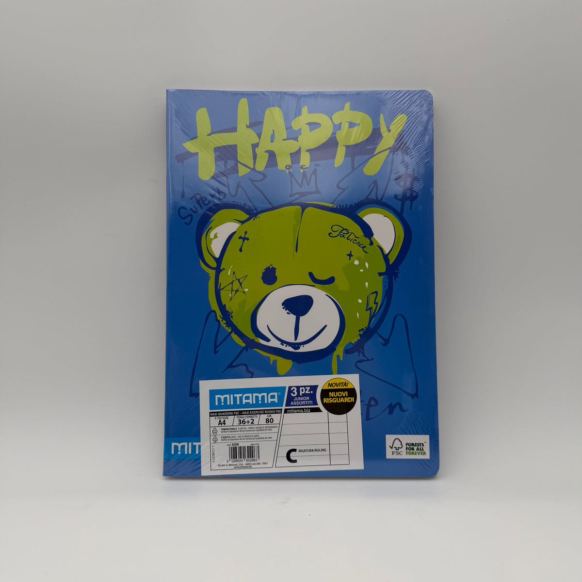 Maxi quaderni A4 Set 3 pezzi