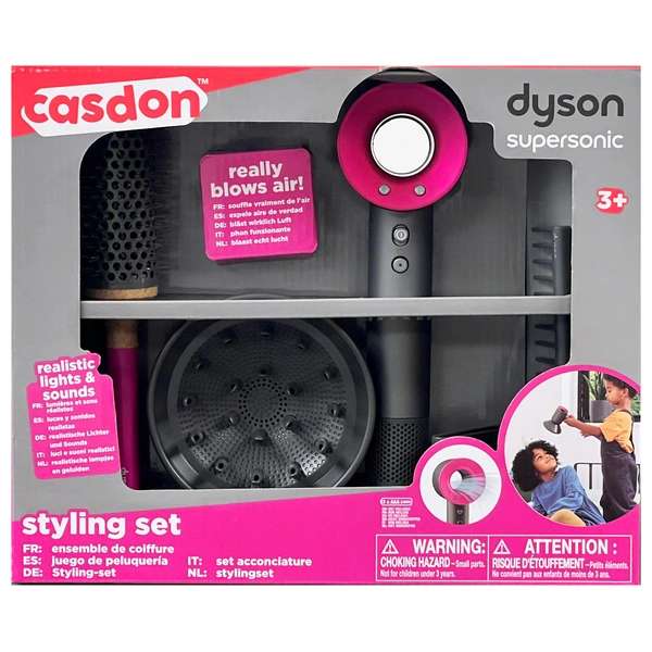 Dyson Supersonic Styling Set, Phon Giocattolo con Accessori Acconciature