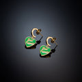 Chiara Ferragni Love Parade Orecchini Oro Verde 25mm