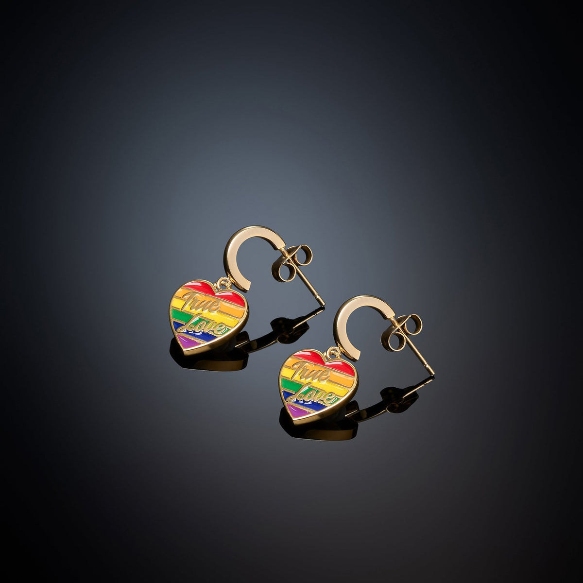 Chiara Ferragni Love Parade Orecchini Rainbow 25mm