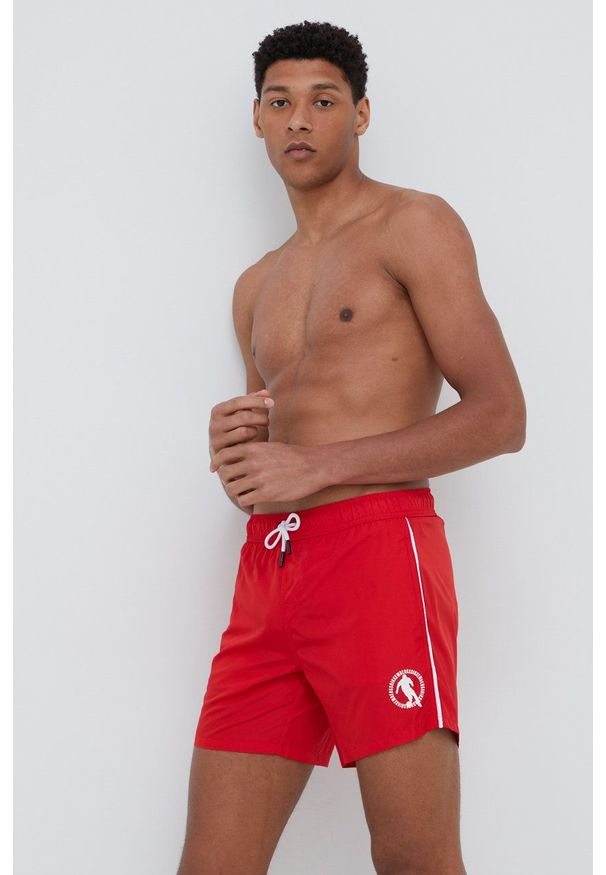 Short boardshort black Bikkembergs