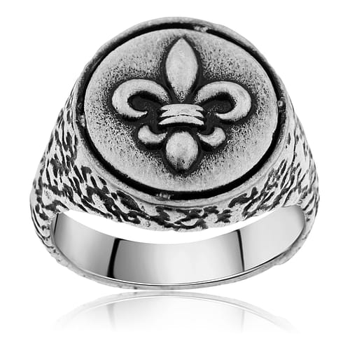 CLEOR Acciaio Anello Chevalier Steel Misura 62