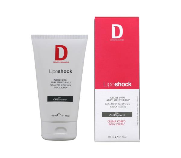 Dermophisiologique Liposhock – Crema Corpo Azione Urto Adipe Strutturato (150ml)