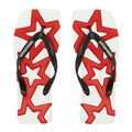 Carved Star white/red Hikkaduwa