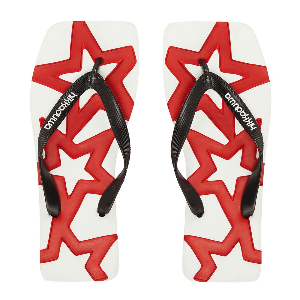Carved Star white/red Hikkaduwa