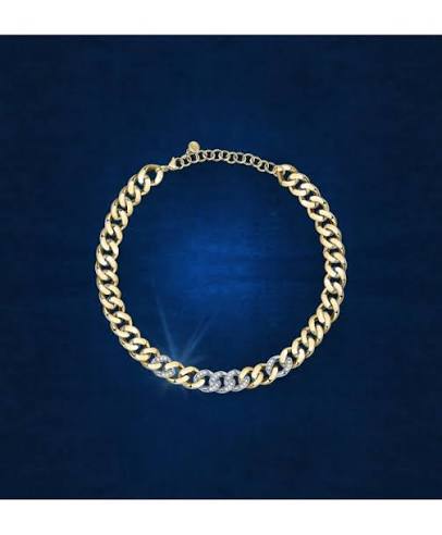 Chiara Ferragni Bossy Chain Collana Silver Pave