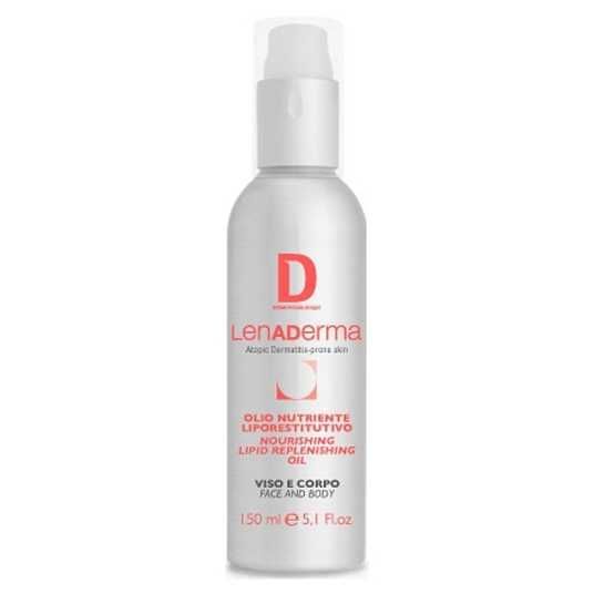 Dermophisiologique – LenAderma Olio Nutriente Liporestitutivo (Viso e Corpo) – 150 ml