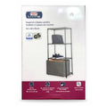 Scaffale a 3 ripiani con cassetto