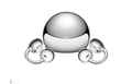 HUAWEI FreeClip 2 S – Silver