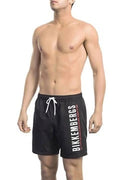 Medium boardshort black Bikkembergs